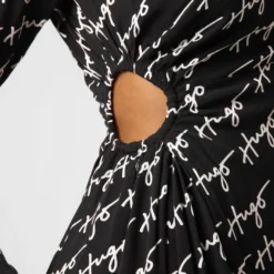 Hugo Damen Kleid - Kanzi-1 -Angebote Grazilet Store Damen Kleid Kanzi 1 pdstandard 609596 0001 modeldetail 1