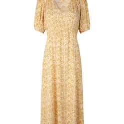 Modström Damen Kleid RavenMD Long Print Dress