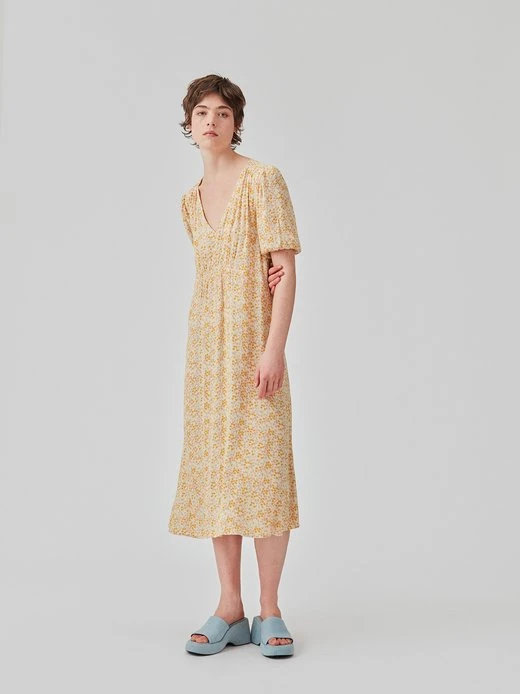 Modström Damen Kleid RavenMD Long Print Dress 7 Modström Damen Kleid RavenMD Long Print Dress – Bild 5