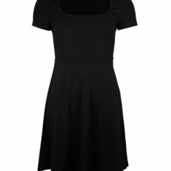 Damen Kleid Short Sleeve Dress