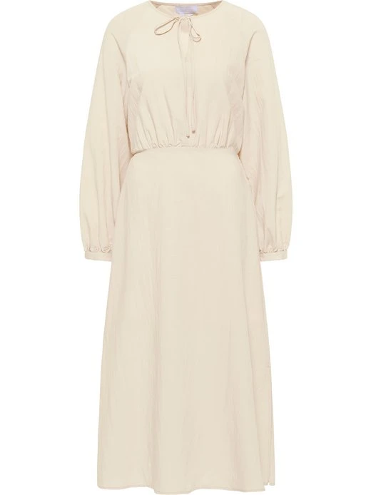 Usha Damen Kleid Langarm Maxi 6 Usha Damen Kleid Langarm Maxi – Bild 4