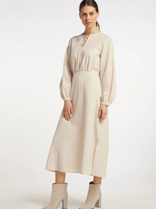 Usha Damen Kleid Langarm Maxi 7 Usha Damen Kleid Langarm Maxi – Bild 5