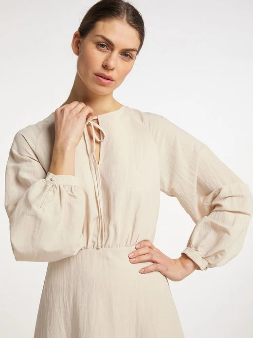 Usha Damen Kleid Langarm Maxi 8 Usha Damen Kleid Langarm Maxi – Bild 6