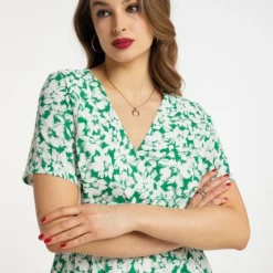 Faina Damen Kleid Mit Blumenmuster -Angebote Grazilet Store Damen Kleid mit Blumenmuster pdstandard 583781 0003 marketplace main 1