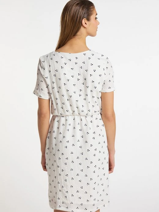 MyMO Damen Kleid Mit Kirschenprint 5 MyMO Damen Kleid Mit Kirschenprint – Bild 3