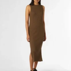 Marc O'Polo Damen Kleid Mit Leinen-Anteil