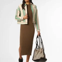 Marc O'Polo Damen Kleid Mit Leinen-Anteil -Angebote Grazilet Store Damen Kleid mit Leinen Anteil pdstandard 617852 0001 outfit 1