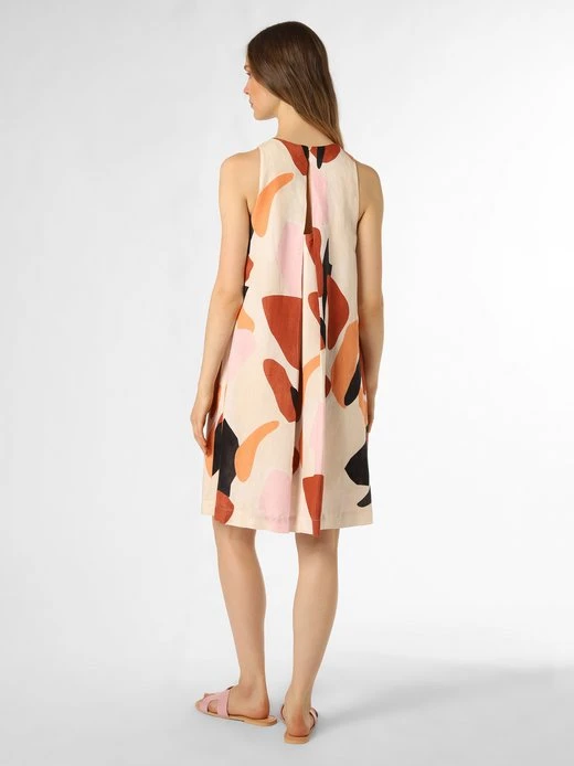 S.Oliver BLACK LABEL Damen Kleid Mit Leinen-Anteil 4 S.Oliver BLACK LABEL Damen Kleid Mit Leinen-Anteil – Bild 2