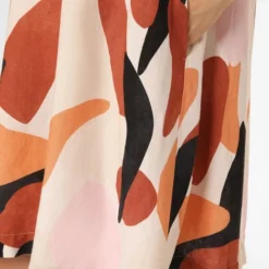 S.Oliver BLACK LABEL Damen Kleid Mit Leinen-Anteil 7 S.Oliver BLACK LABEL Damen Kleid Mit Leinen-Anteil -Angebote Grazilet Store Damen Kleid mit Leinen Anteil pdstandard 649153 0001 modeldetail 1