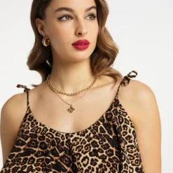 Faina Damen Kleid Mit Leoprint -Angebote Grazilet Store Damen Kleid mit Leoprint pdstandard 579405 0001 marketplace main 1