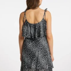 Faina Damen Kleid Mit Leoprint -Angebote Grazilet Store Damen Kleid mit Leoprint pdstandard 579405 0002 modelback 1