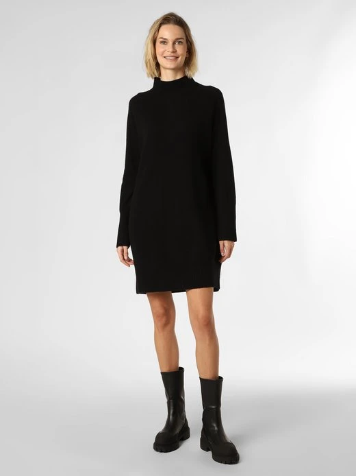 Marie Lund Damen Kleid Mit Merinowolle