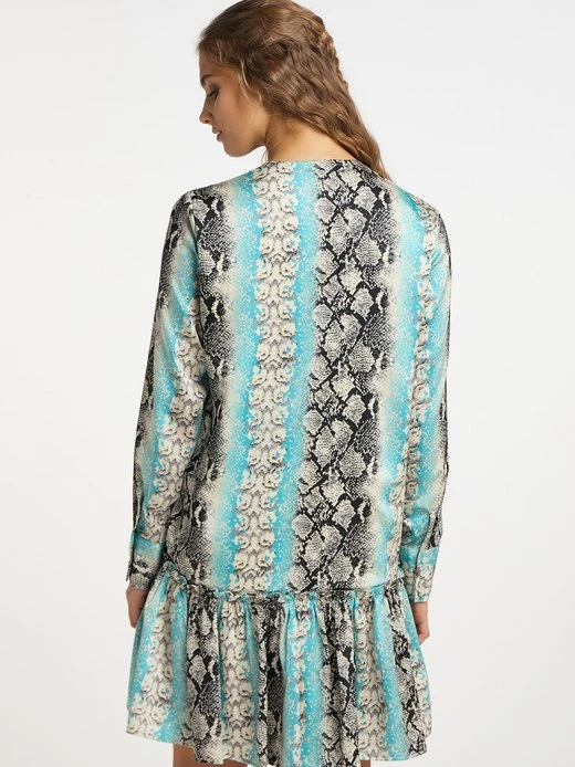 IZIA Damen Kleid Mit Reptilprint 5 IZIA Damen Kleid Mit Reptilprint – Bild 3