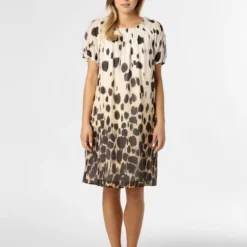 Damen Kleid Mit Seiden-Anteil