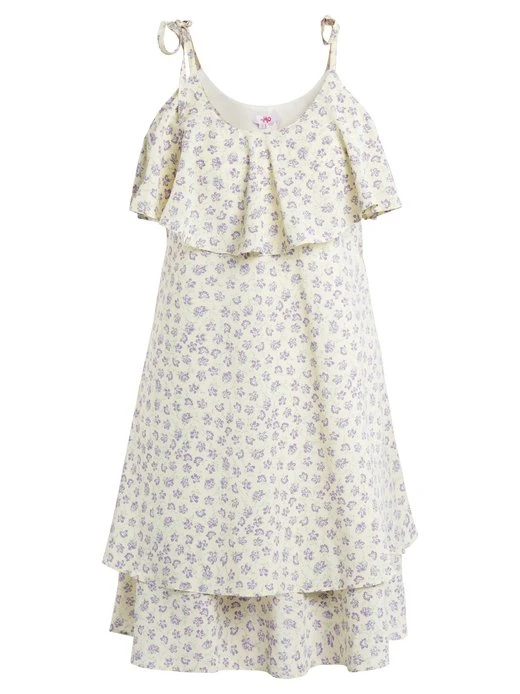 MyMO Damen Kleid Mit Volant 6 MyMO Damen Kleid Mit Volant – Bild 4