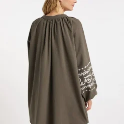 Dreimaster Damen Oversized Kleid -Angebote Grazilet Store Damen Oversized Kleid pdstandard 590129 0004 modelback 1